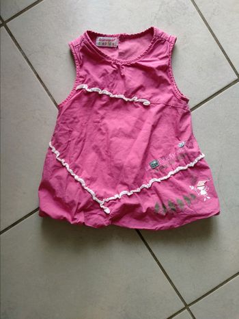 Jolie robe rose La Compagnie des petits. Bébé 6 mois