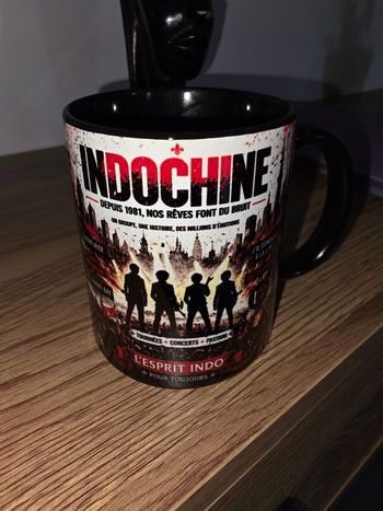 Tasse mug Indochine neuf 