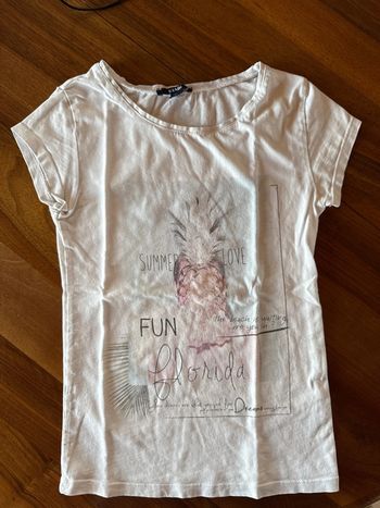 Teeshirt 10 ans manches courtes fille