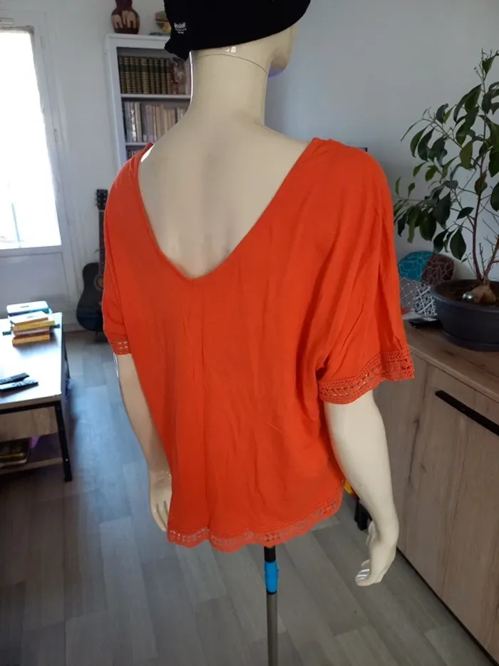 Tee-shirt femme fantaisie T.L - photo numéro 5