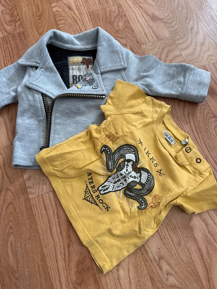 Veste et t-shirt Ikks