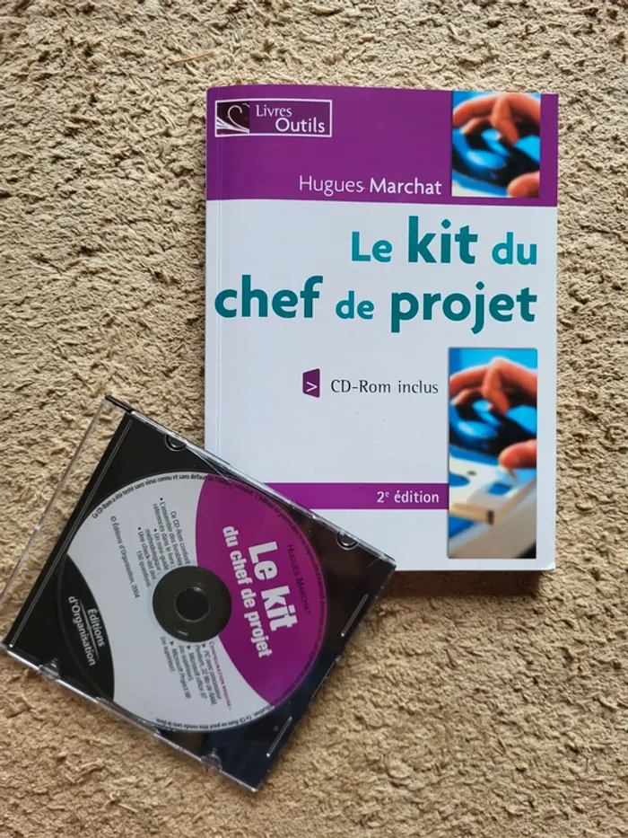 Livre avec CD-Rom "Le kit du chef de projet" d"Hugues Marchat