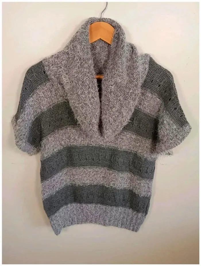C24 pull gris KWoman 42/44
