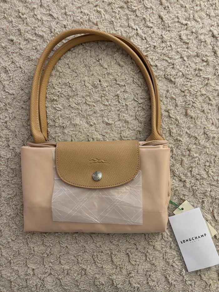 Sac Longchamp taille L couleur Rose Poudré - photo numéro 4