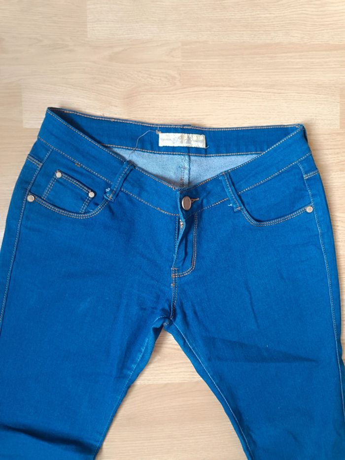Jeans bleu fashion Miss T.40 - photo numéro 3