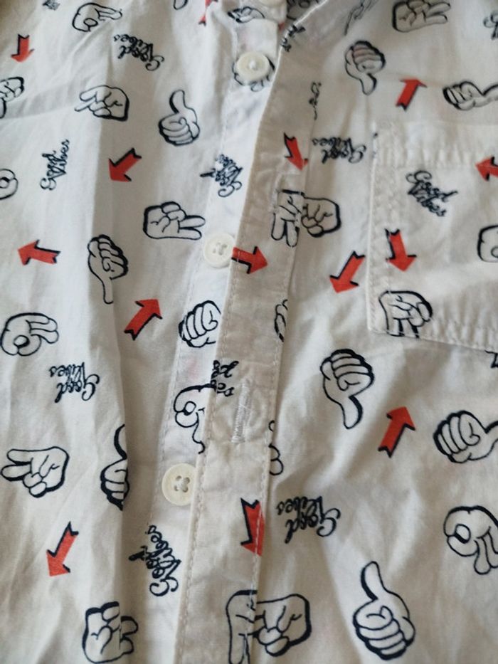 Chemise garçon manche courte - photo numéro 2