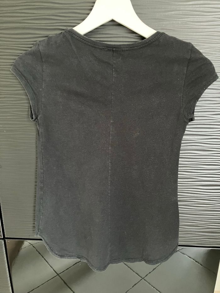 Lot de 2 t shirt rose et noir Promod XS - photo numéro 6