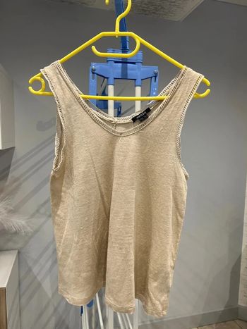 Débardeur beige Esmara S