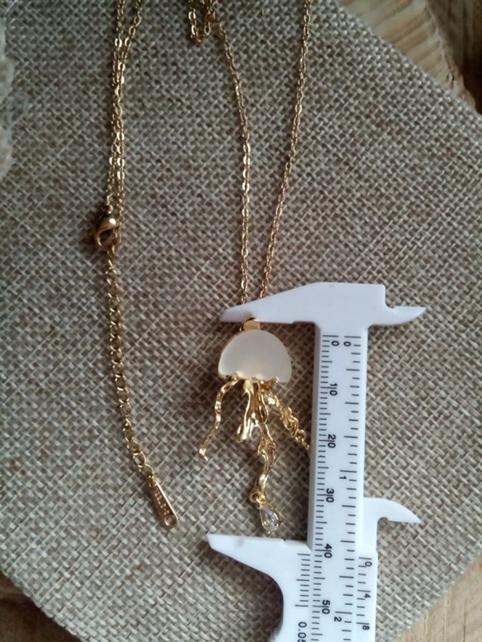 Collier méduse en acier inoxydable - photo numéro 2