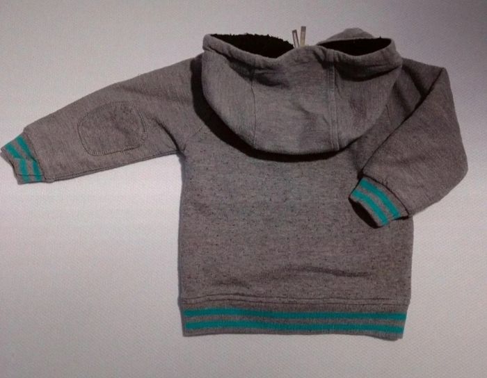 Blouson molletonné à capuche 4 ans - photo numéro 4