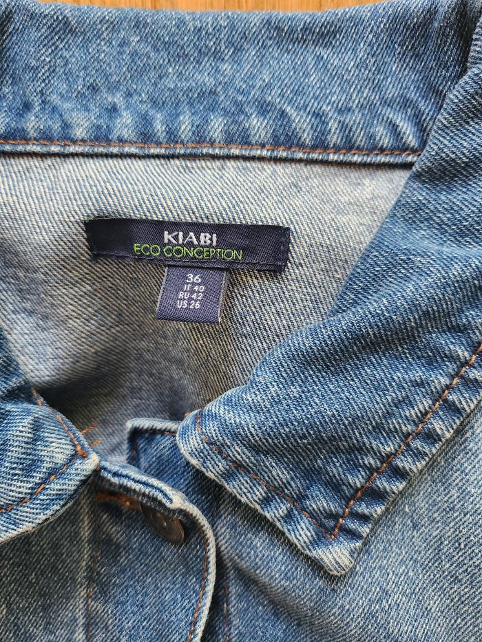 Veste en jean brut Kiabi - photo numéro 5