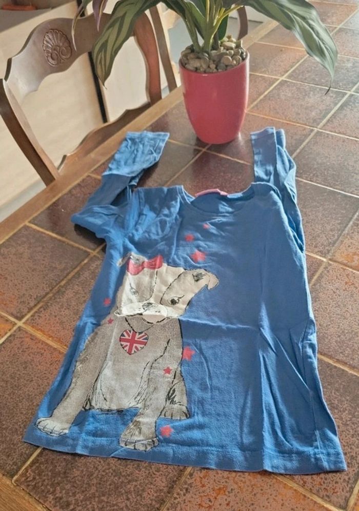 Tee shirt manches longues bébé boxer