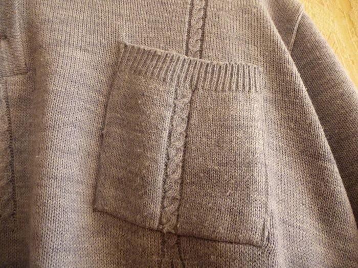Pull d'hiver homme gris - photo numéro 4