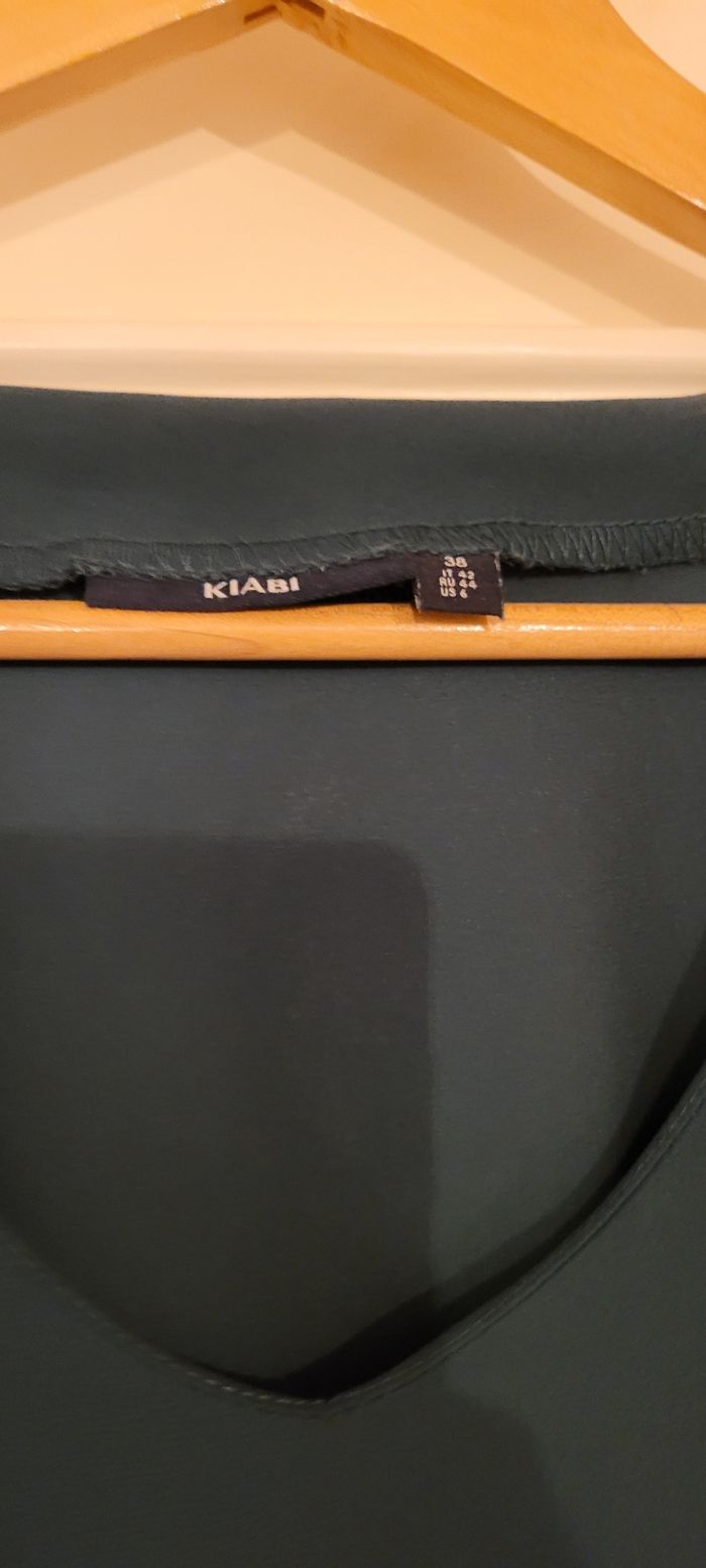 Robe verte Kiabi 38 neuve - photo numéro 5