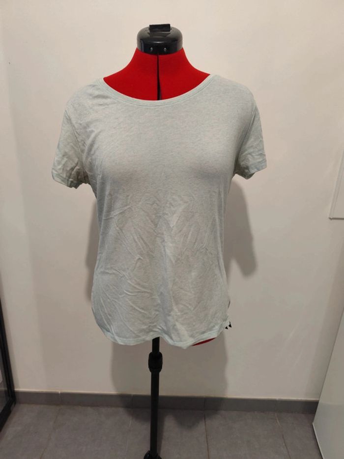Tee shirt de sport turquoise