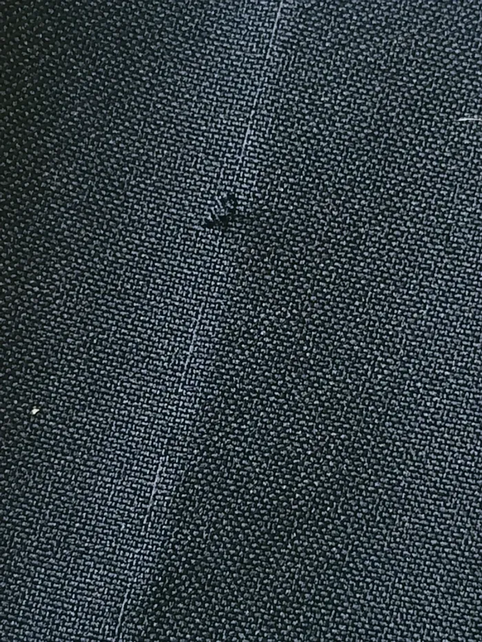 Pantalon de costume / à pince/ habillé marine vintage 10 ans - photo numéro 3