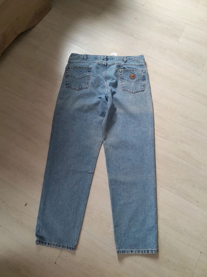 Jean carhartt relaxed fit 40×34 logo cuir - photo numéro 2