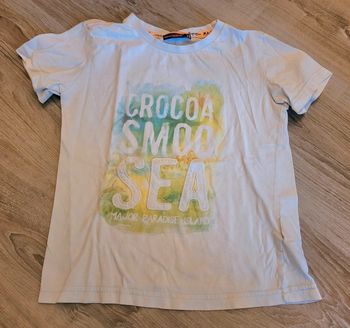 Tee-shirt blanc MC Sergent Major 8 ans
