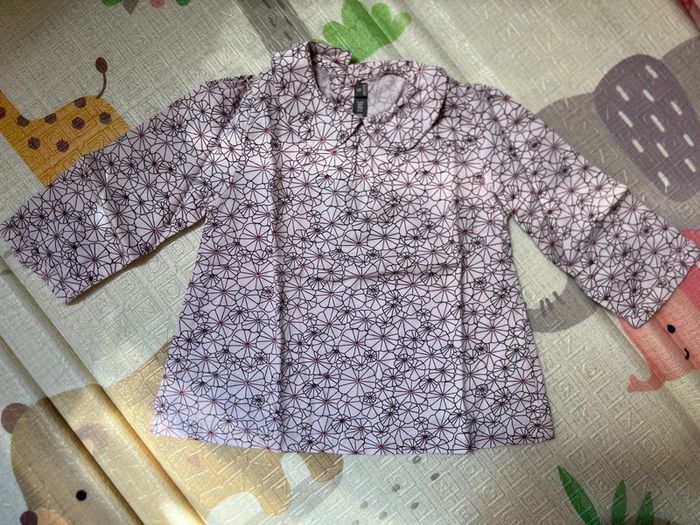 Blouse à fleurs