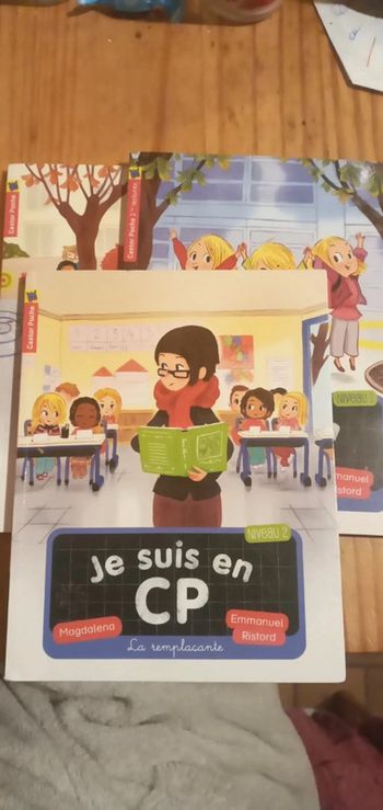 Lot de 3 livres je suis en cp