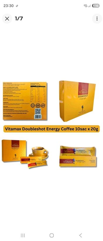 ORIGINAL VITAMAX CAFÉ BIO DOCTEUR SECRET 