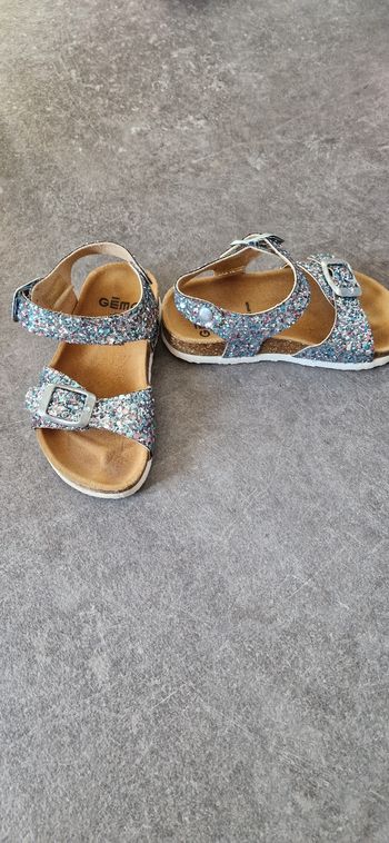 Sandales pailletées Gémo