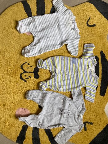 Lot pyjamas naissance