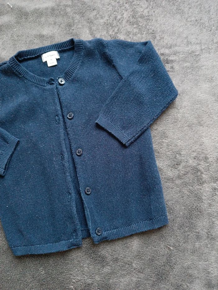Gilet bleu marine - photo numéro 4