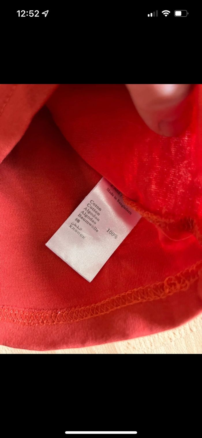 Beau sous-pull orange ORCHESTRA T. 2 ans/92 cm garçon TBE - photo numéro 6