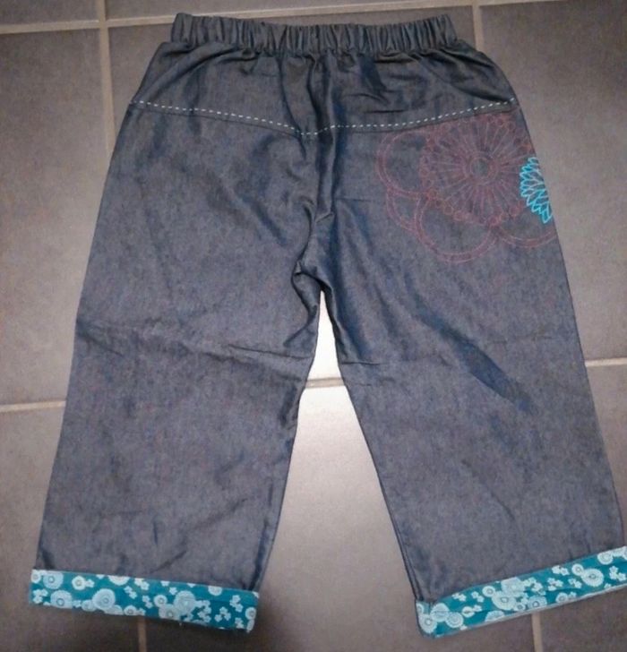Pantalon kenzo bleu 3 ans - photo numéro 2