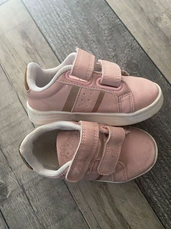 Basket à scratch rose kappa