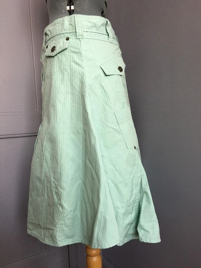 Jupe trapèze coton - photo numéro 5