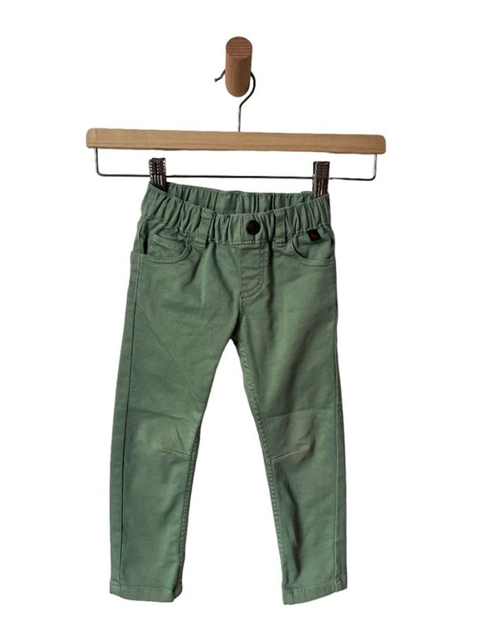 Tregging / pantalon stretch vert amande - Sergent Major 2 ans (92cm)