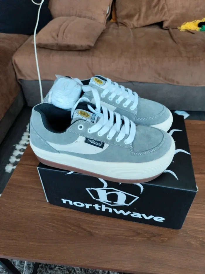 Sneakers gris expresso Northwave mixte T 39 - photo numéro 14