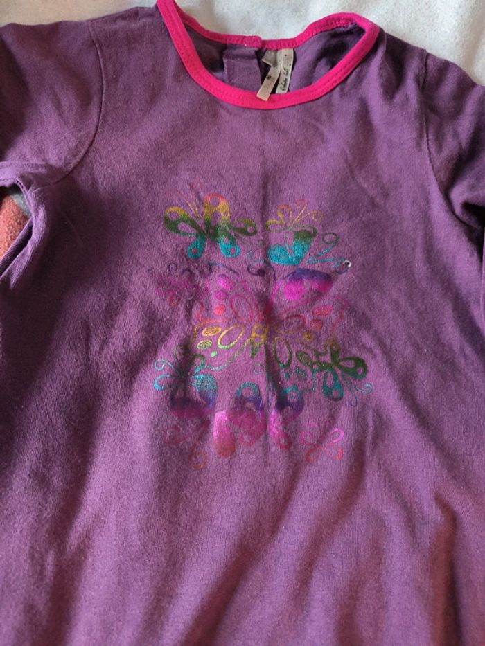 Grenouillère violet 12 mois - photo numéro 3