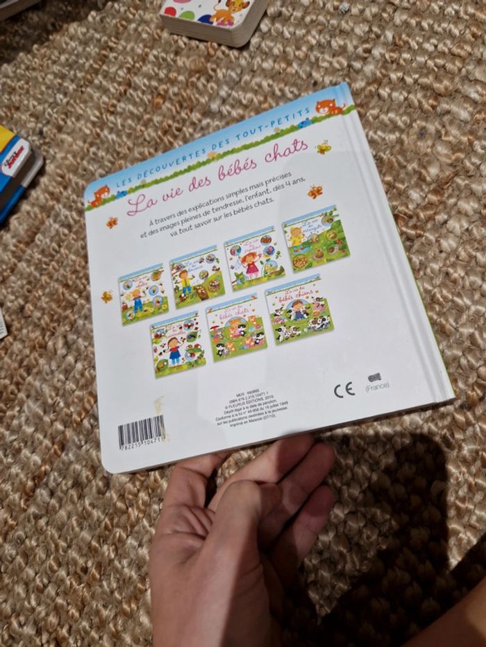 La vie des bébés chats livre fleurus - photo numéro 2