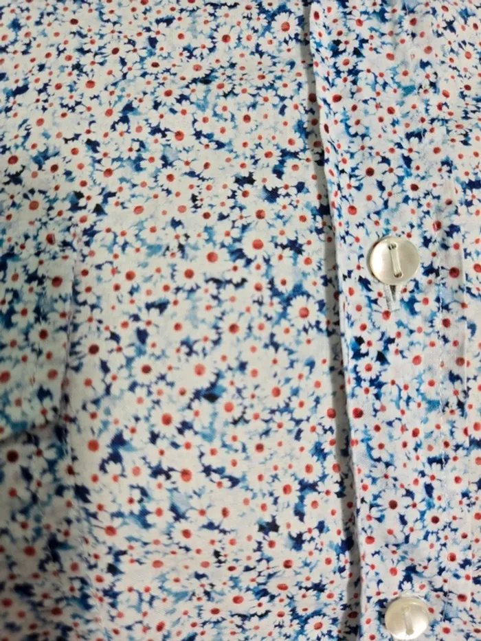 Chemise fleurie Bensimon taille 3 - photo numéro 6