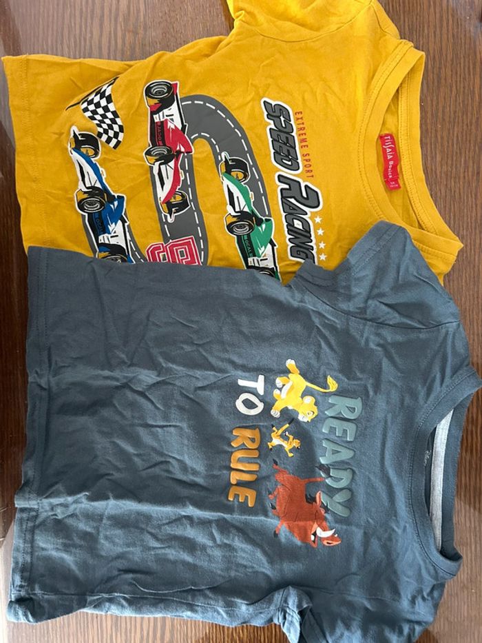 lot de 2 t-shirts