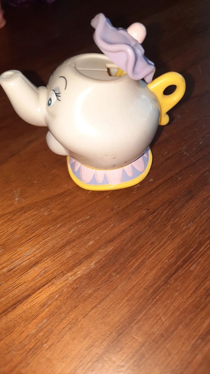 Madame  samovar disney mac donald 1992 - photo numéro 3