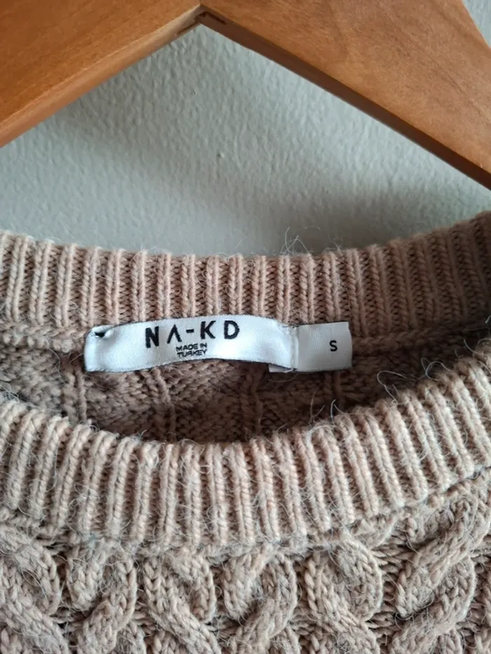 Pull torsadé manches courtes Nakd - photo numéro 3