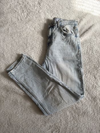 Jean mom bleu Bershka