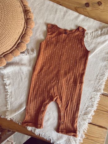 Combinaison mixte la redoute camel marron 74