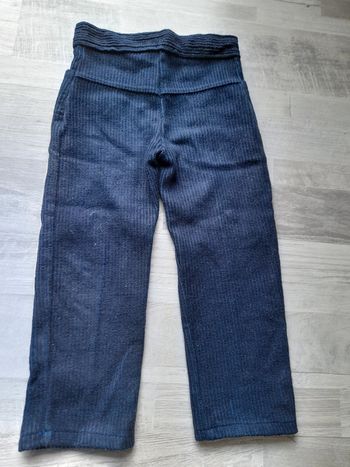 Pantalon velours côtelé 6 a