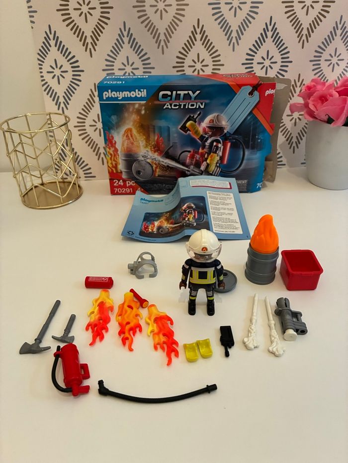Playmobil 70291 pompier - photo numéro 2