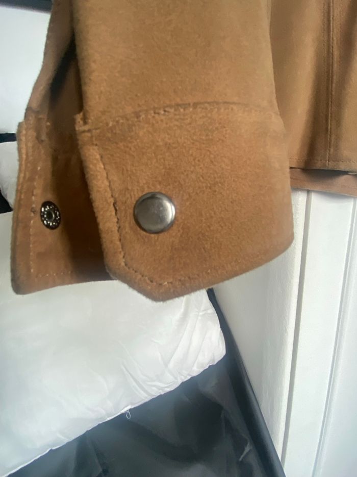 Chemise en daim camel - photo numéro 3