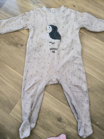 Pyjama en velours 18 mois Kiabi