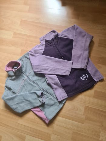 Lot 2 polaires / Taille 8 ans