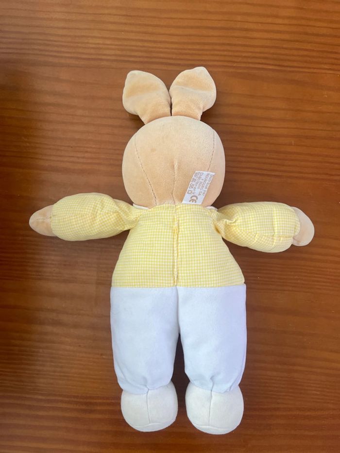 Takinou lapin peluche, doudou vintage - photo numéro 4