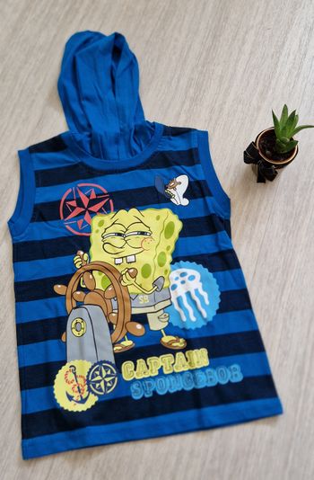 T-shirt sans manches à capuche Bob l'éponge - Nickelodeon
