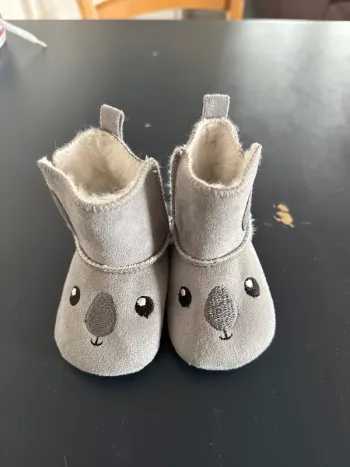Chausson koala hiver bébé